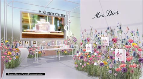 dior millefiori garden pop up|miss Dior flower shop.